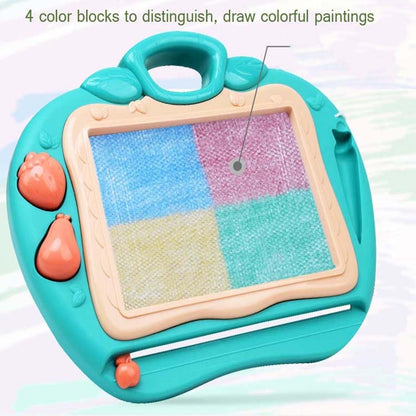 Children Magnetic Graffiti Drawing Board Color Handwriting Board with Bracket(Green) - Drawing Toys by PMC Jewellery | Online Shopping South Africa | PMC Jewellery