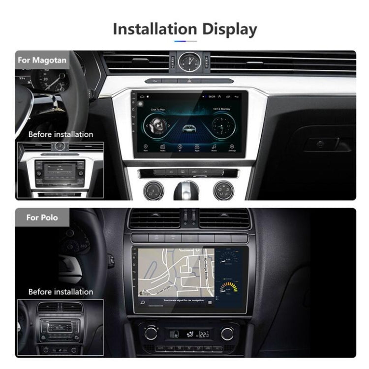 Universal Machine Android Smart Navigation Car Navigation DVD Reversing Video Integrated Machine, Size:9inch 1+16G, Specification:Standard+4 Lights Camera - Car DVD by PMC TechLife | Online Shopping South Africa | PMC TechLife | Buy Now Pay Later Mobicred