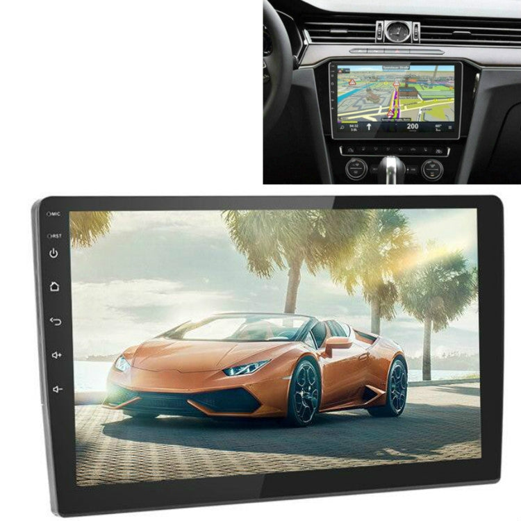 Universal Machine Android Smart Navigation Car Navigation DVD Reversing Video Integrated Machine, Size:10inch 2+16G, Specification:Standard+12 Lights Camera - Car DVD by PMC TechLife | Online Shopping South Africa | PMC TechLife | Buy Now Pay Later Mobicred