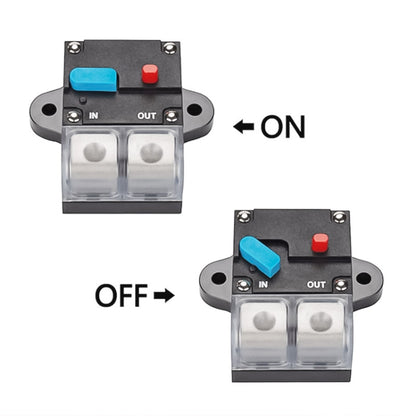 60A Auto Circuit Breaker Car Audio Fuse Holder Power Insurance Automatic Switch(Blue) - Fuse by PMC Jewellery | Online Shopping South Africa | PMC Jewellery | Buy Now Pay Later Mobicred