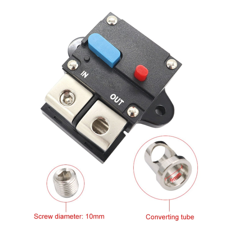 200A Auto Circuit Breaker Car Audio Fuse Holder Power Insurance Automatic Switch(Blue) - Fuse by PMC Jewellery | Online Shopping South Africa | PMC Jewellery | Buy Now Pay Later Mobicred