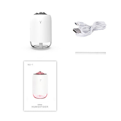 Car Portable Humidifier Household Night Light USB Spray Instrument Disinfection Aroma Diffuser(Pearl White) - Air Purifier by PMC Jewellery | Online Shopping South Africa | PMC Jewellery | Buy Now Pay Later Mobicred