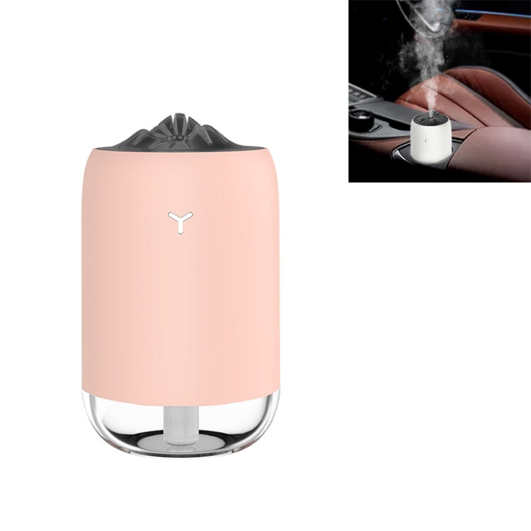 Car Portable Humidifier Household Night Light USB Spray Instrument Disinfection Aroma Diffuser(Pink) - Air Purifier by PMC Jewellery | Online Shopping South Africa | PMC Jewellery | Buy Now Pay Later Mobicred