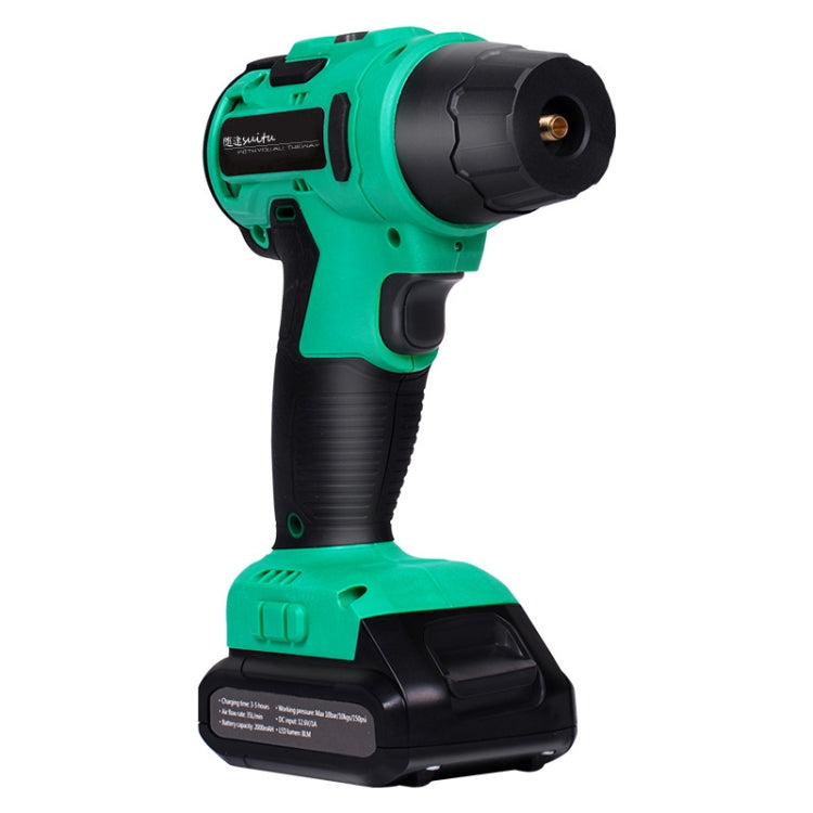 SUITU High-pressure Handheld Smart Digital Display Car Portable Wireless Tire Inflator(Green) - Inflatable Pump by SUITU | Online Shopping South Africa | PMC TechLife