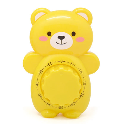 Cartoon Bear Timer Kitchen Gadget Mechanical Timer(Yellow) - Digital Countdown by PMC Jewellery | Online Shopping South Africa | PMC Jewellery | Buy Now Pay Later Mobicred