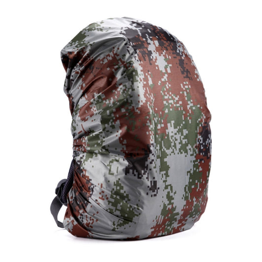 Waterproof Dustproof Backpack Rain Cover Portable Ultralight Outdoor Tools Hiking Protective Cover 50-60L(Digital Camouflage) - Rain Cover Bags by PMC Jewellery | Online Shopping South Africa | PMC Jewellery | Buy Now Pay Later Mobicred