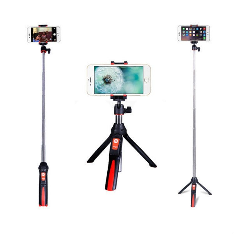 Benro MK10 Mobile Phone Live Bluetooth Remote Control Selfie Stick Tripod(Orange) - Selfie Sticks by PMC Jewellery | Online Shopping South Africa | PMC Jewellery | Buy Now Pay Later Mobicred