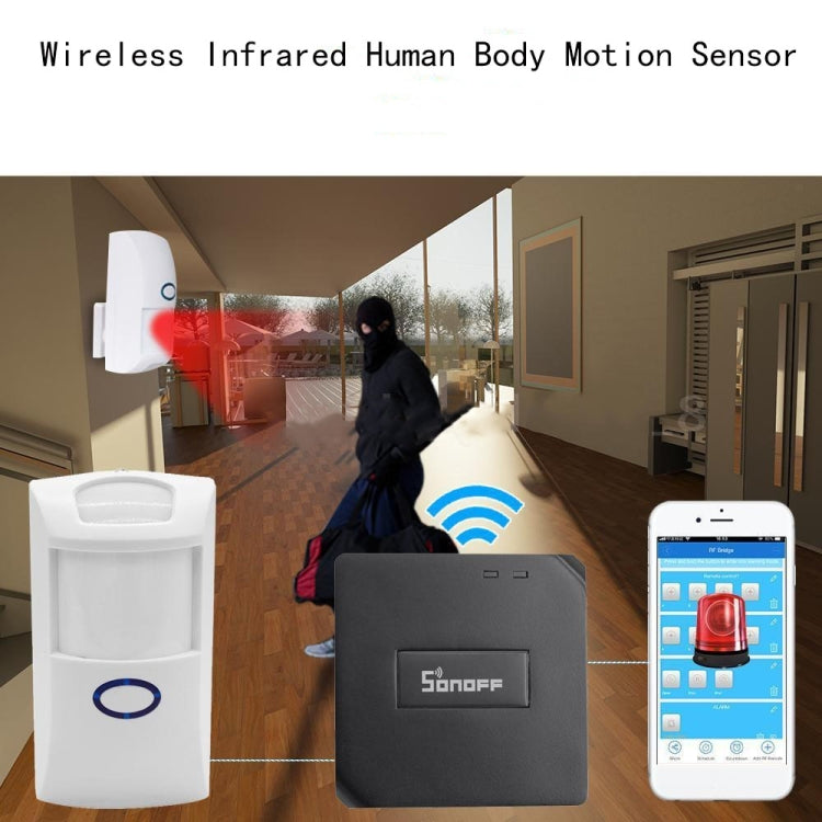 CT60 PIR2 Wireless Infrared Detector Human Body Motion Sensor Wall-Mounted for Smart Home Security Alarm Smart Remote - Smart Switch by Sonoff | Online Shopping South Africa | PMC Jewellery | Buy Now Pay Later Mobicred