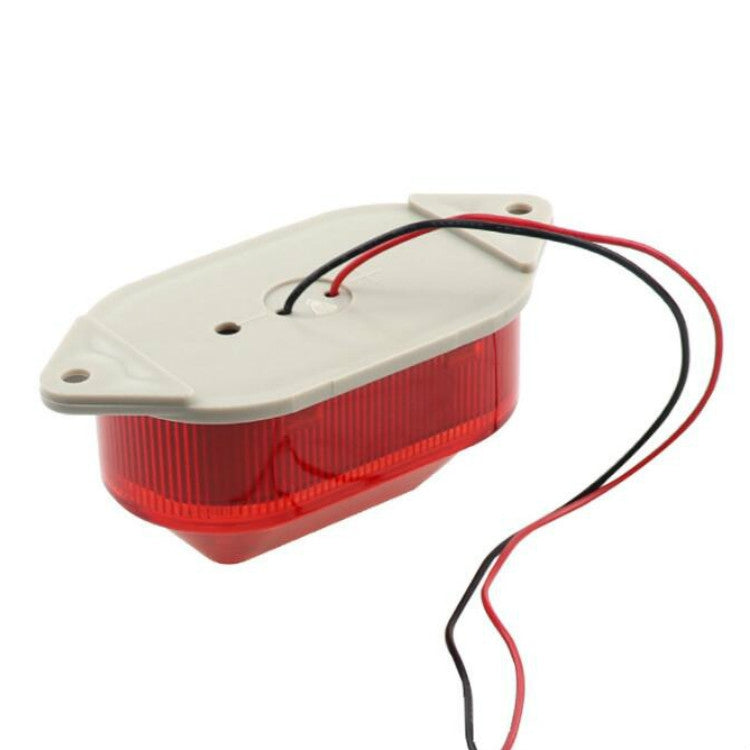 DC12V Led Mini Strobe Signal Warning Light Silent Warning Light(Blue) - Warning Lights by PMC TechLife | Online Shopping South Africa | PMC TechLife | Buy Now Pay Later Mobicred
