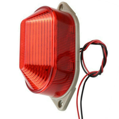 DC24V Led Mini Strobe Signal Warning Light Silent Warning Light(Red) - Warning Lights by PMC Jewellery | Online Shopping South Africa | PMC Jewellery | Buy Now Pay Later Mobicred