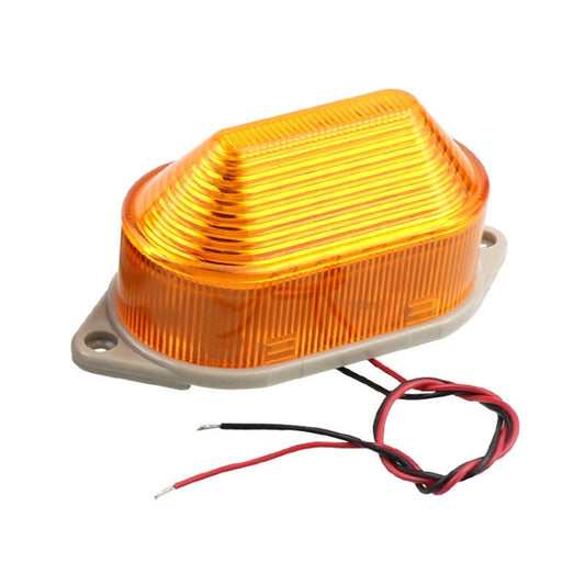 DC24V Led Mini Strobe Signal Warning Light Silent Warning Light(Orange) - Warning Lights by PMC Jewellery | Online Shopping South Africa | PMC Jewellery | Buy Now Pay Later Mobicred