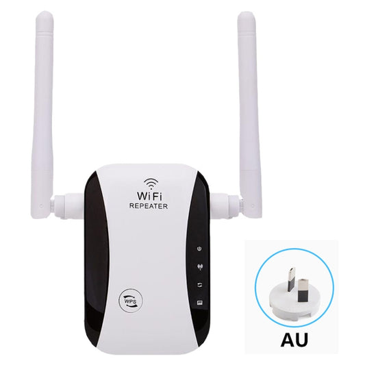 KP300T 300Mbps Home Mini Repeater WiFi Signal Amplifier Wireless Network Router, Plug Type:AU Plug - Wireless Routers by PMC Jewellery | Online Shopping South Africa | PMC Jewellery | Buy Now Pay Later Mobicred