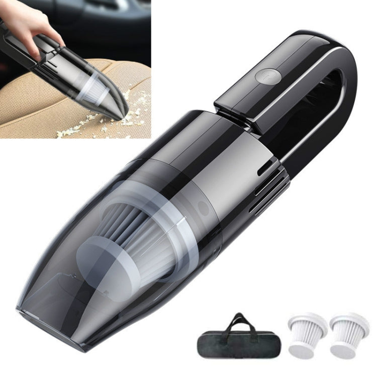 120W Car Vacuum Cleaner Car Small Mini Internal Vacuum Cleaner, Specification:Wireless, Style:With 2 PCS Filter Element+Storage Bag - Vacuum Cleaner by PMC Jewellery | Online Shopping South Africa | PMC Jewellery | Buy Now Pay Later Mobicred