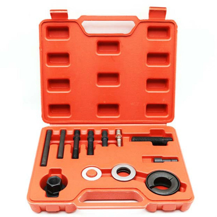 12 In 1 For Buick / Ford Power Steering Wheel Pulley Disassembler Drive Wheel Working Direction Power Steering Pump Disassembly Tool - Hand Tool Sets by PMC Jewellery | Online Shopping South Africa | PMC Jewellery | Buy Now Pay Later Mobicred