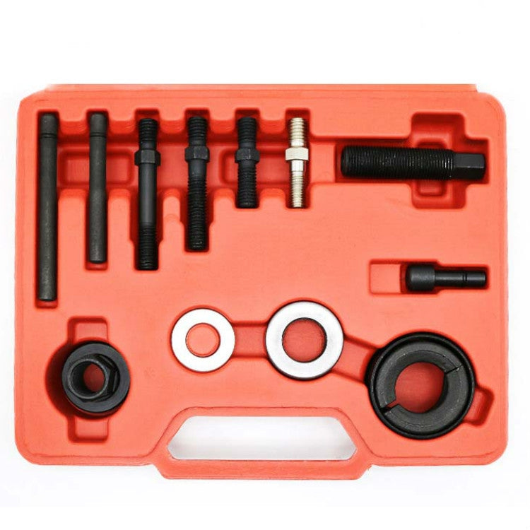 12 In 1 For Buick / Ford Power Steering Wheel Pulley Disassembler Drive Wheel Working Direction Power Steering Pump Disassembly Tool - Hand Tool Sets by PMC Jewellery | Online Shopping South Africa | PMC Jewellery | Buy Now Pay Later Mobicred