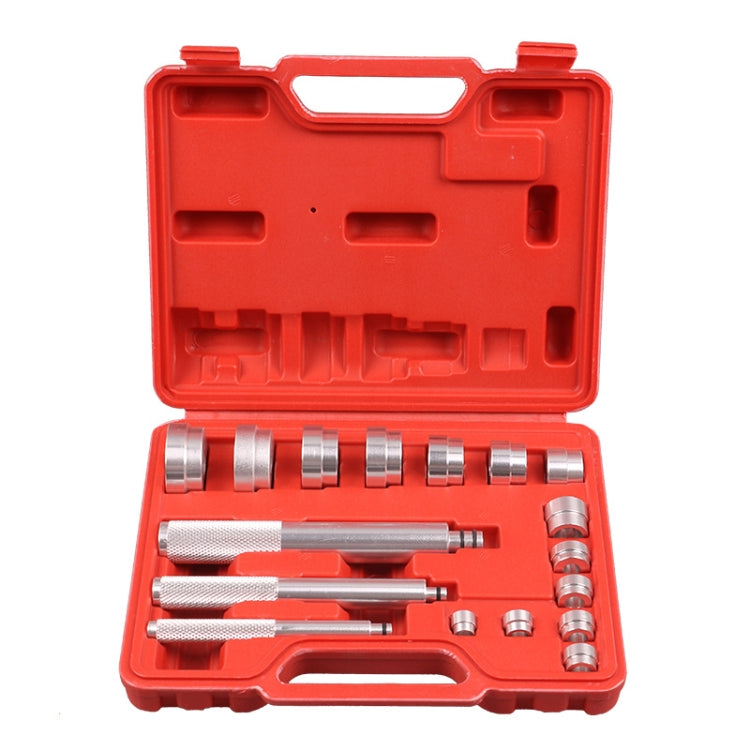 17 In 1 Small Aluminum Alloy Bearing Disassembly Tool Bearing Installation Extractor(Red) - Hand Tool Sets by PMC Jewellery | Online Shopping South Africa | PMC Jewellery | Buy Now Pay Later Mobicred