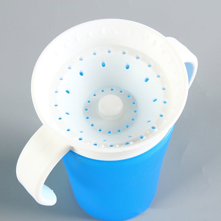 360 Degrees Rotated Baby Learning Drinking Cup With Double Handle Flip(Green) - Cups & Silicone Nipple by PMC TechLife | Online Shopping South Africa | PMC TechLife | Buy Now Pay Later Mobicred