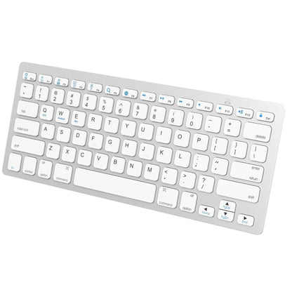 X5 Ultra-Thin Mini Wireless Keyboard + Wireless Mouse Set, Support Win / Android / IOS System(Silver) - Universal Keyboard by PMC Jewellery | Online Shopping South Africa | PMC Jewellery