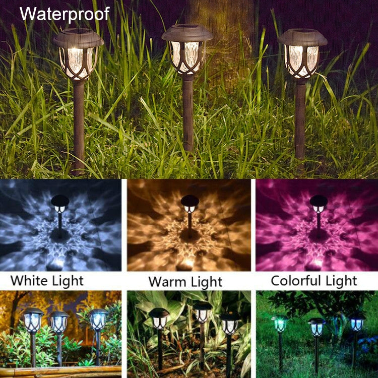 Solar Outdoor Garden Lawn Light Street Light Garden LED Decorative Landscape Light Villa Ground Plug Light(White Light) - Solar Lights by PMC Jewellery | Online Shopping South Africa | PMC Jewellery