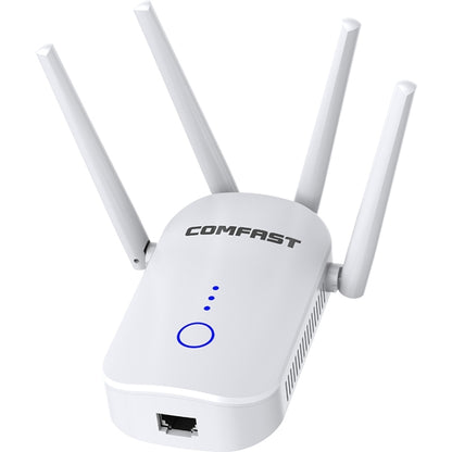 COMFAST CF-WR758AC Dual Frequency 1200Mbps Wireless Repeater 5.8G WIFI Signal Amplifier, CN Plug - Broadband Amplifiers by COMFAST | Online Shopping South Africa | PMC Jewellery | Buy Now Pay Later Mobicred