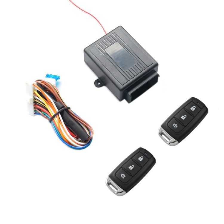 3pcs /Set Car Keyless Entry Remote Control Central Lock Universal Waterproof Three-Button Shell With Positive And Negative Tail Box - Remote Control by PMC TechLife | Online Shopping South Africa | PMC TechLife | Buy Now Pay Later Mobicred