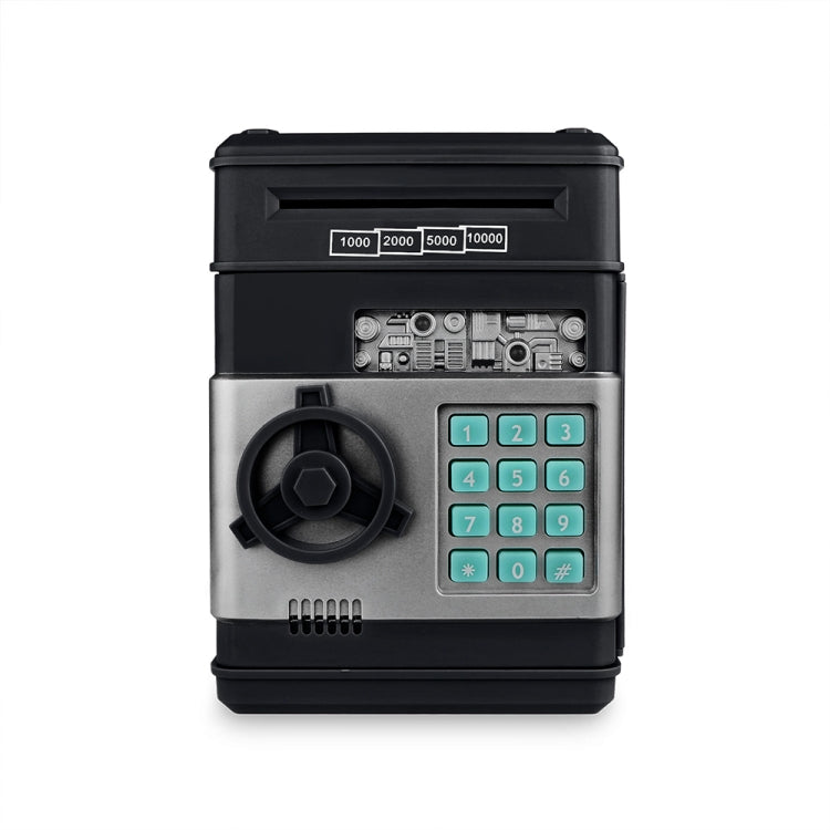 Electronic Piggy Bank ATM Password Money Coins Saving Box, Music Version(Black) - Piggy Banks by PMC TechLife | Online Shopping South Africa | PMC TechLife | Buy Now Pay Later Mobicred