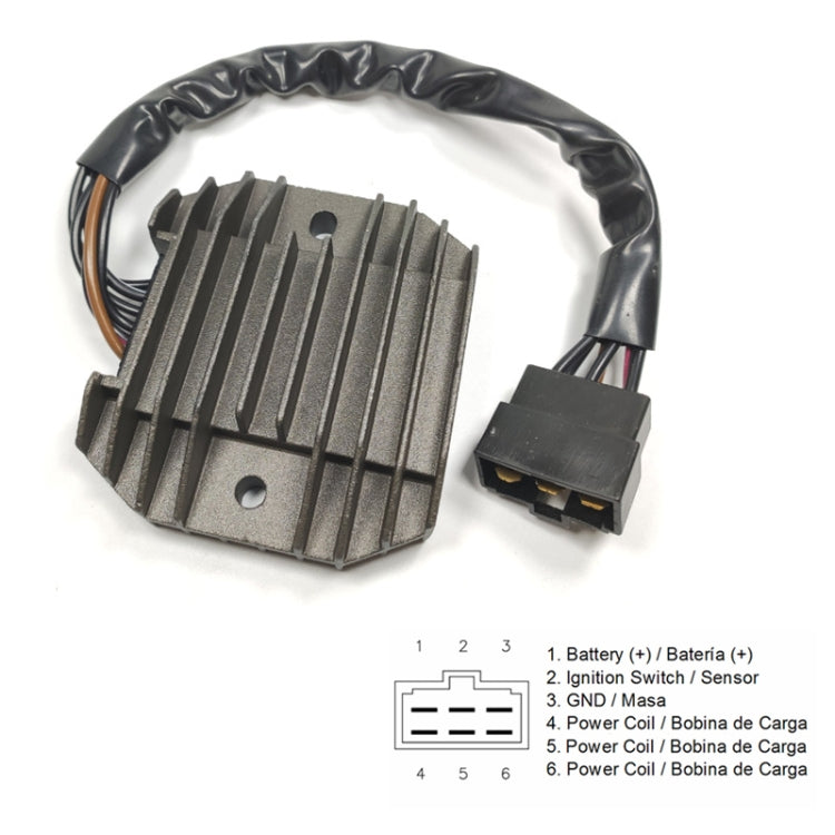 2005.2.1 Motorcycle Rectifier For Suzuki GSXR400 GK76A - Voltage Stabilizer by PMC Jewellery | Online Shopping South Africa | PMC Jewellery | Buy Now Pay Later Mobicred