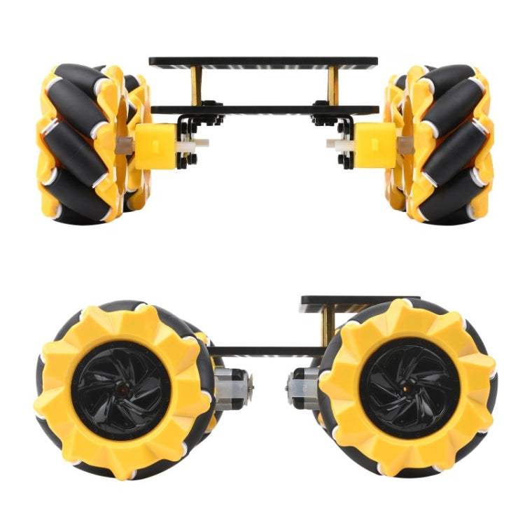 Waveshare Smart Mobile Robot Chassis Kit, Chassis:Normal(Mecanum Wheels) - Robotics Accessories by Waveshare | Online Shopping South Africa | PMC Jewellery | Buy Now Pay Later Mobicred