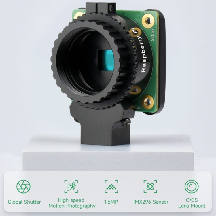 Waveshare Original Raspberry Pi 1.6MP Global Shutter Camera Module(24385) - free shipping - PMC TechLife - Order now!