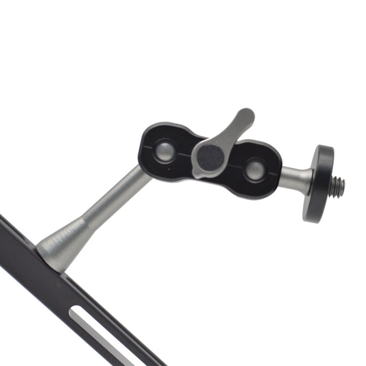 MA-95 Gun Gray YJ Magic Arm Bracket Mount 1/4 inch Ball Head Magic Arm - Camera Gimbal by PMC TechLife | Online Shopping South Africa | PMC TechLife