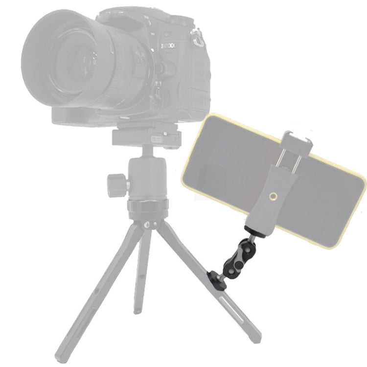 MA-95 Gun Gray YJ Magic Arm Bracket Mount 1/4 inch Ball Head Magic Arm - Camera Gimbal by PMC TechLife | Online Shopping South Africa | PMC TechLife