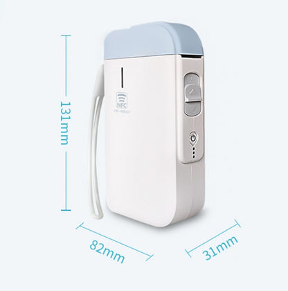 B100 Handheld Portable Bluetooth Mini Label Receipt Printer USB Charging Printer, Specification: Machine+White Label 3 Rolls - Printer by PMC Jewellery | Online Shopping South Africa | PMC Jewellery | Buy Now Pay Later Mobicred