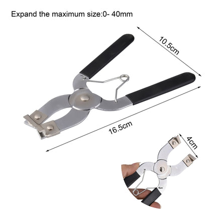 Plier Piston Ring Installer Pliers Expander Installer Remove Tool Car Hand Tools(Black) - Hand Tool Sets by PMC Jewellery | Online Shopping South Africa | PMC Jewellery