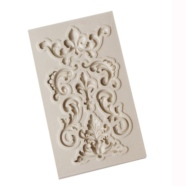 2 PCS Border Silicone Mold Fondant Mold Cake Decorating Tools Chocolate Mold(Grey) - Food Molds by PMC TechLife | Online Shopping South Africa | PMC TechLife