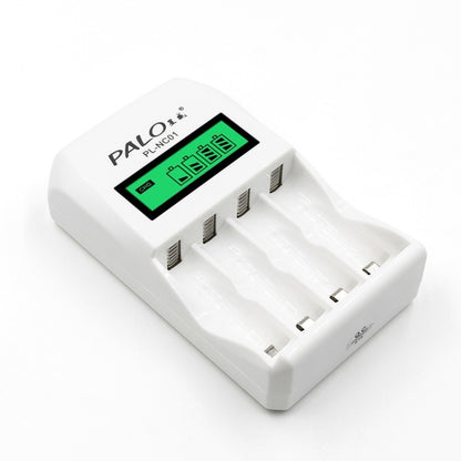 4 Slots Smart Intelligent Battery Charger with LCD Display for AA / AAA NiCd NiMh Rechargeable Batteries(AU Plug) - Charger & Converter by PMC Jewellery | Online Shopping South Africa | PMC Jewellery | Buy Now Pay Later Mobicred