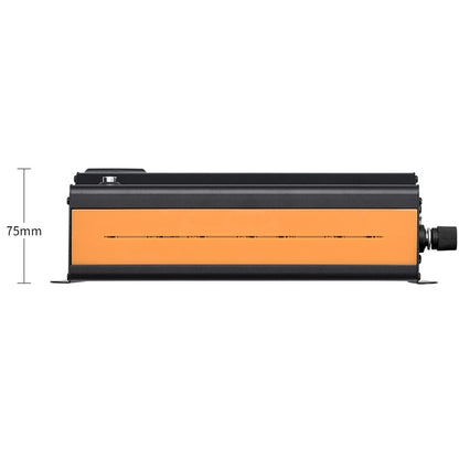 XUYUAN 4000W Car Inverter LED Colorful Atmosphere Light 4 USB Charging Converter, Specification: 12V-220V - Modified Square Wave by PMC Jewellery | Online Shopping South Africa | PMC Jewellery | Buy Now Pay Later Mobicred