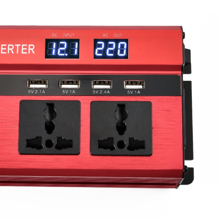 XUYUAN 2000W Car Inverter with USB Display Converter, Specification: 24V to 220V -  by Car Inverter | Online Shopping South Africa | PMC Jewellery | Buy Now Pay Later Mobicred