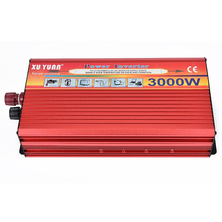 XUYUAN 3000W Car Inverter Car Home Power Converter, Specification: 24V to 110V -  by XUYUAN | Online Shopping South Africa | PMC Jewellery | Buy Now Pay Later Mobicred