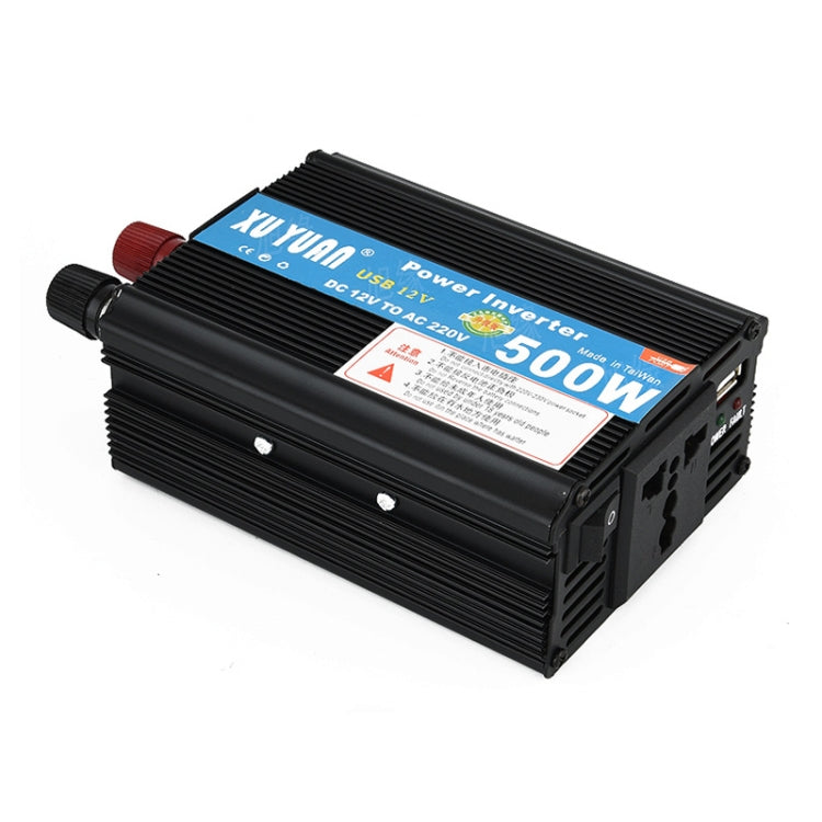 XUYUAN 500W Inverter Power Converter, Specification: 12V to 220V -  by XUYUAN | Online Shopping South Africa | PMC Jewellery | Buy Now Pay Later Mobicred