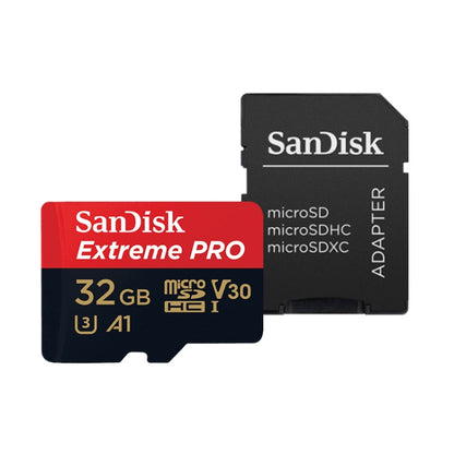 SanDisk U3 High-Speed Micro SD Card  TF Card Memory Card for GoPro Sports Camera, Drone, Monitoring 32GB(A1), Colour: Black Card - Micro SD Card by SanDisk | Online Shopping South Africa | PMC Jewellery | Buy Now Pay Later Mobicred