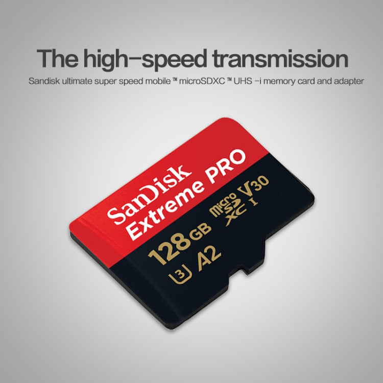 SanDisk U3 High-Speed Micro SD Card  TF Card Memory Card for GoPro Sports Camera, Drone, Monitoring 256GB(A2), Colour: Black Card - Micro SD Card by SanDisk | Online Shopping South Africa | PMC Jewellery | Buy Now Pay Later Mobicred