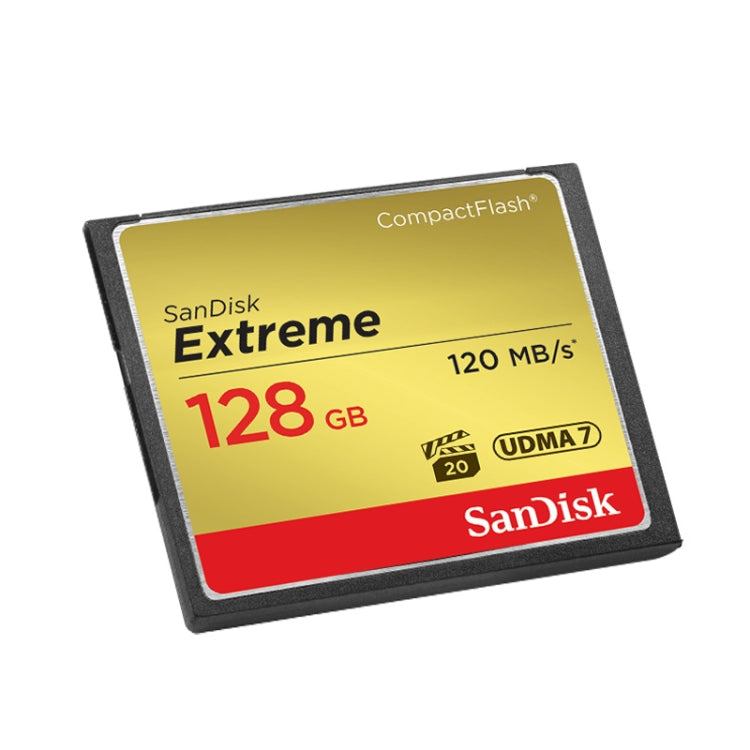 SanDisk CFXPS-1067X High Speed CF Card Camera SLR Camera Memory Card CF-120M/S, Capacity: 128GB - CF Card by PMC Jewellery | Online Shopping South Africa | PMC Jewellery | Buy Now Pay Later Mobicred