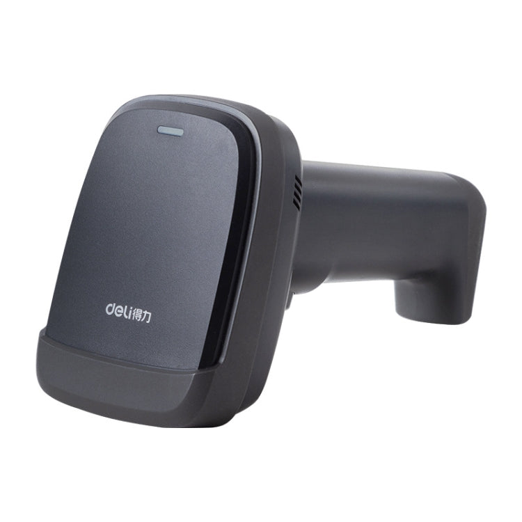 Deli 14952 Supermarket Cashier One-Dimensional QR Code Scanning Gun, Model: Black Wireless - free shipping - PMC Jewellery - Order now!