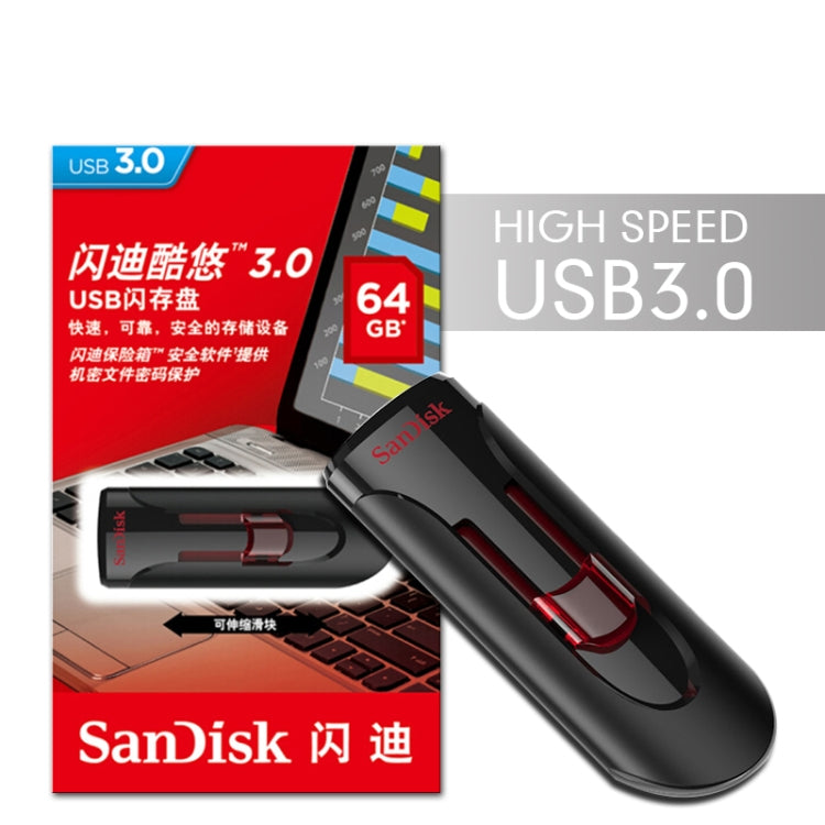 SanDisk CZ600 USB 3.0 High Speed U Disk, Capacity: 16GB - USB Flash Drives by SanDisk | Online Shopping South Africa | PMC Jewellery | Buy Now Pay Later Mobicred