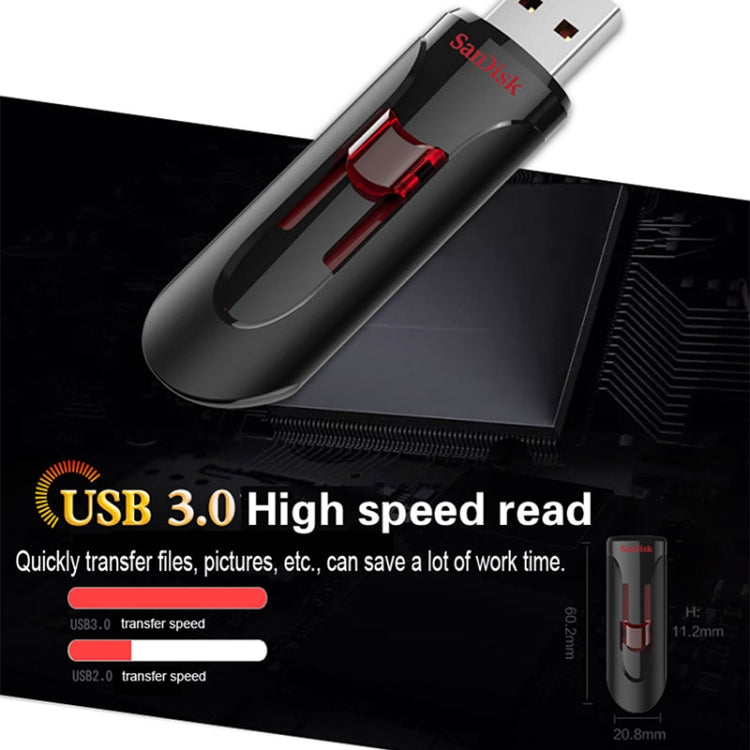 SanDisk CZ600 USB 3.0 High Speed U Disk, Capacity: 32GB - USB Flash Drives by SanDisk | Online Shopping South Africa | PMC Jewellery | Buy Now Pay Later Mobicred