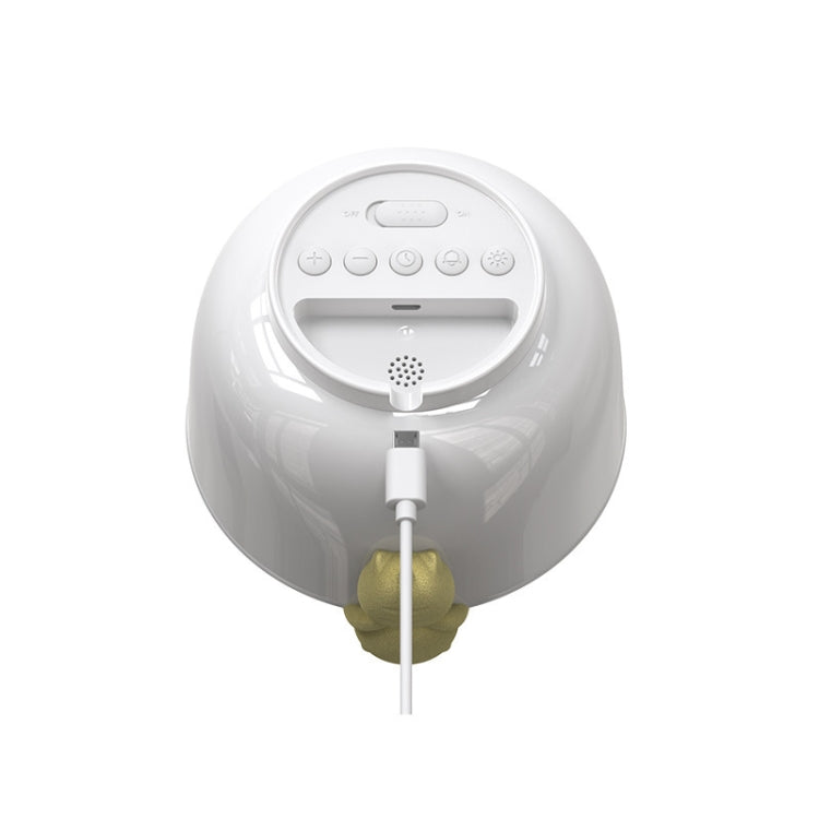 Cat Alarm Clock Night Light 2W LED Rechargeable Adjustable Children Bedroom Bedside Light(Beige) - Night Lights by PMc TechLife | Online Shopping South Africa | PMc TechLife | Buy Now Pay Later Mobicred
