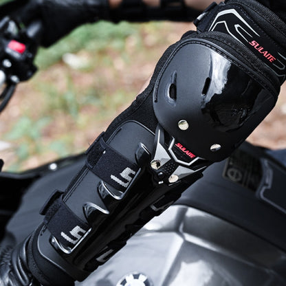 SULAITE Motorcycle Riding Protective Gear Four Seasons Anti-Fall Warm Windshield Rider Equipment, Knee Pads+Elbow Pads - Protective Gear by SULAITE | Online Shopping South Africa | PMC Jewellery | Buy Now Pay Later Mobicred