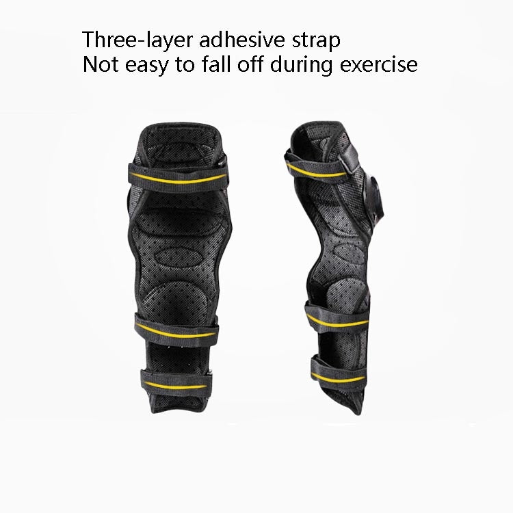 SULAITE GT341 Motorcycle Stainless Steel Knee Pads Elbow Pads Off-Road Cycling Racing Anti-Fall Sports Protective Gear - Protective Gear by SULAITE | Online Shopping South Africa | PMC Jewellery | Buy Now Pay Later Mobicred