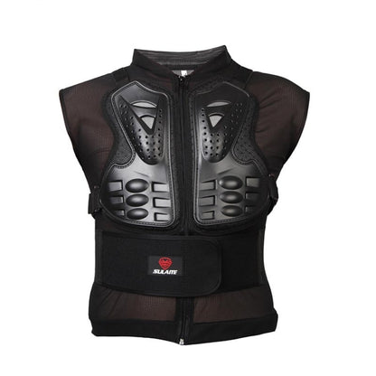 SULAITE GT-032 Motorcycle Racing Sleeveless Riding Protective Clothing, Specification: XXL(Black) - Protective Gear by SULAITE | Online Shopping South Africa | PMC Jewellery | Buy Now Pay Later Mobicred