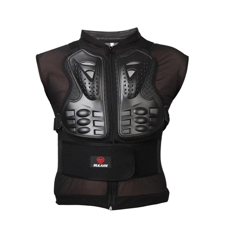 SULAITE GT-032 Motorcycle Racing Sleeveless Riding Protective Clothing, Specification: XXXL(Black) - Protective Gear by SULAITE | Online Shopping South Africa | PMC Jewellery | Buy Now Pay Later Mobicred